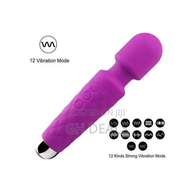Adjustable Speed AV Magic Wand v-Ibrator Clitoris Stimulator · Photo 1