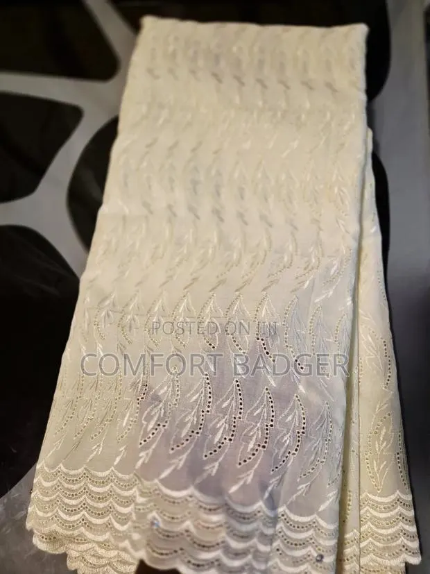 Durable and Comfortable Cotton Dry Lace( Voile Lace) · Photo 1