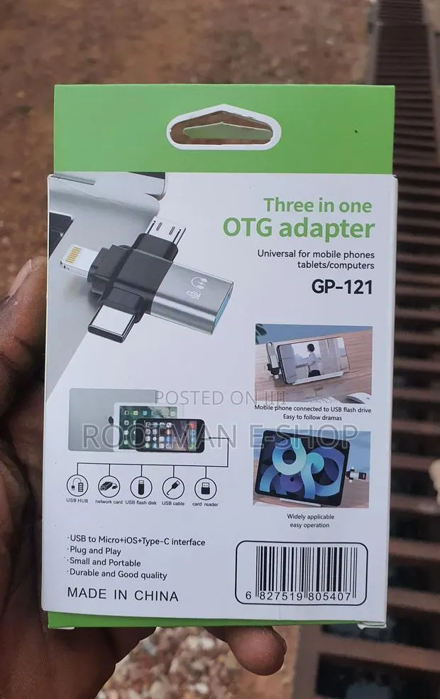 Otg Three-in-One Otg Usb Adapter · Photo 1