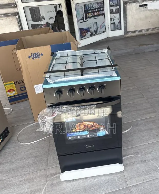 Choose Premium Midea 4 Gas Burner With Oven Grill(Transparent Lid) · Photo 1