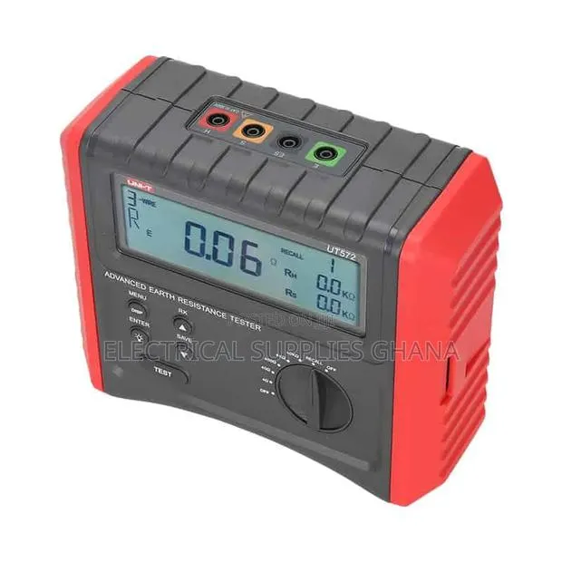 Uni-t Ut572 Advanced Earth Resistance Tester Meter · Photo 1
