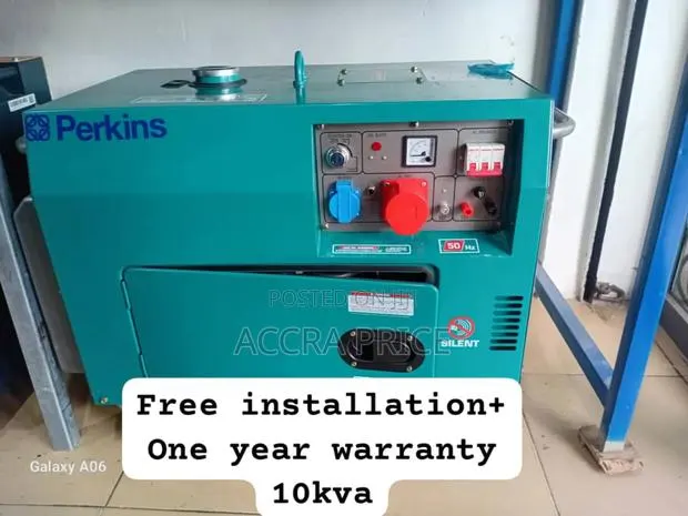 Power Crisis Solution 10kva Perkins Diesel Gen Brit Perkins · Photo 1
