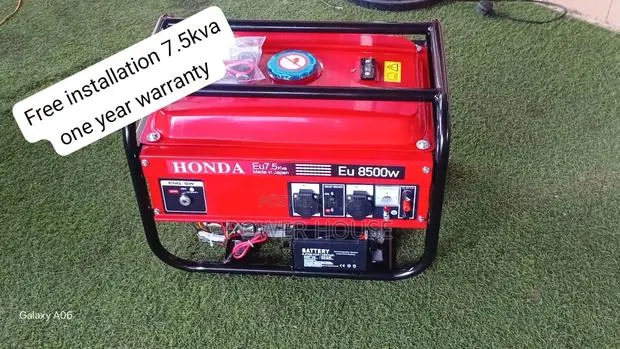 Honda 7.5kva Heavy-Duty Petrol Generator Available 7.5kva · Photo 1