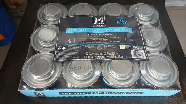6 Hours Safe Heat Chafing Fuel, 12 Cans · Photo 4