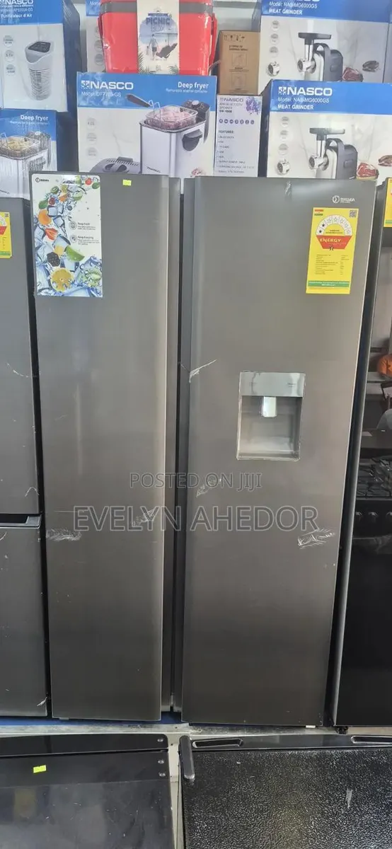 Sigma Silver Colour Side by Side 521l Fridge Available for Sale · Photo 1