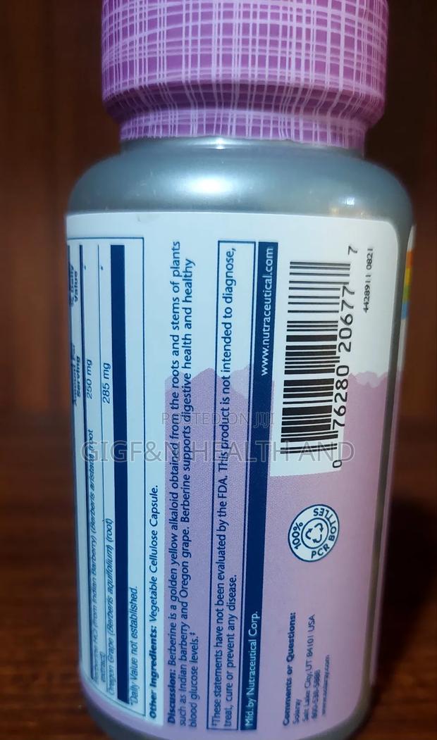 Solaray, Berberine With Oregon Grape, 60caps( Glucose and Digestive) · Photo 3