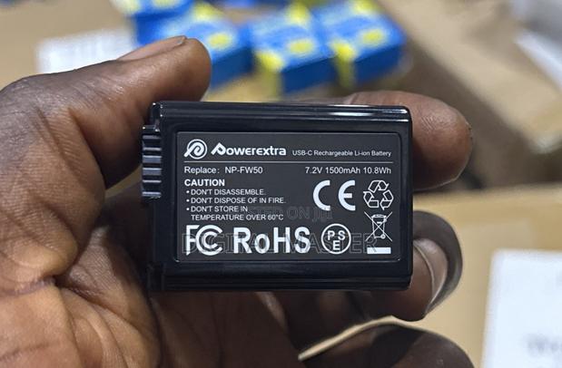 Np-fw50 Usb-c Rechargeable Li-ion Camera Battery (7.2v 1500mah 10.8wh) · Photo 2