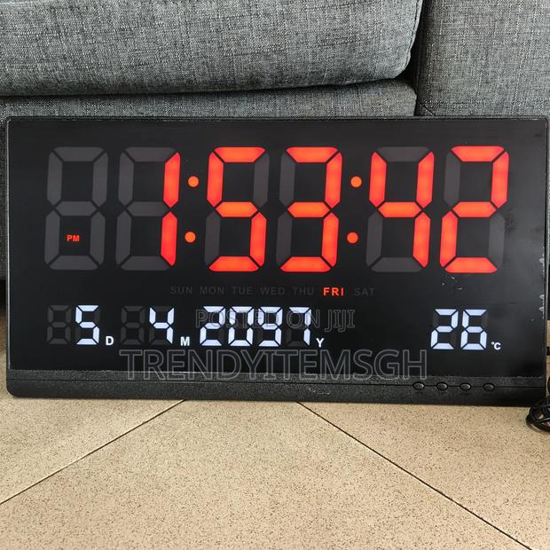 Large Digital Wall Mounted Clock Display · Photo 2