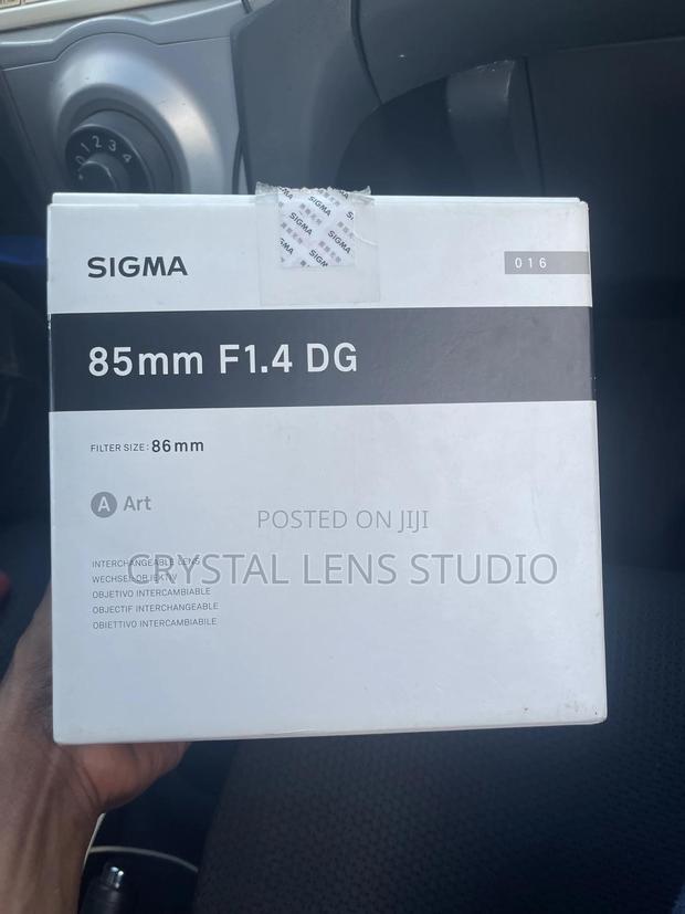 99% New Sigma 85mm F1.4 Dg Art Canon Mount · Photo 2