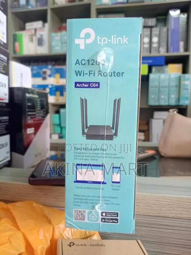 Tp Link Ac1200 Dual Band Full Gigabit Wifi Router Archer C64 · Photo 2