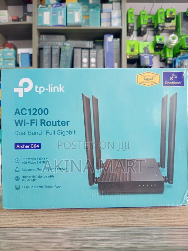 Tp Link Ac1200 Dual Band Full Gigabit Wifi Router Archer C64 · Photo 3