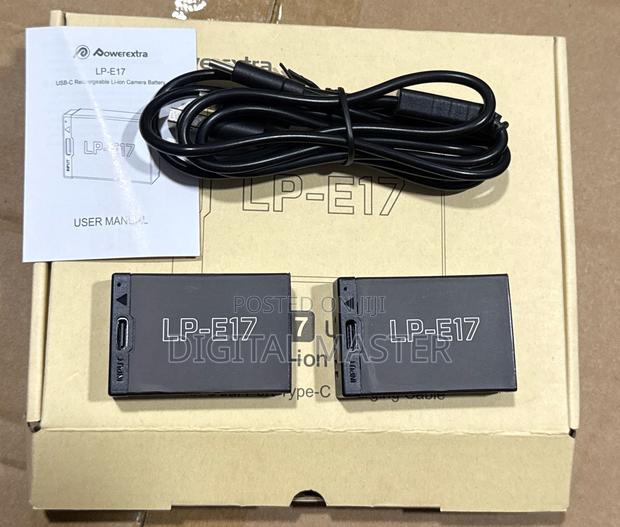 Lp-e17 Usb-c Rechargeable Li-ion Camera Battery Kit · Photo 1
