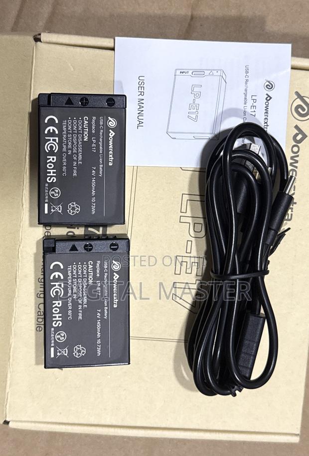 Lp-e17 Usb-c Rechargeable Li-ion Camera Battery Kit · Photo 2