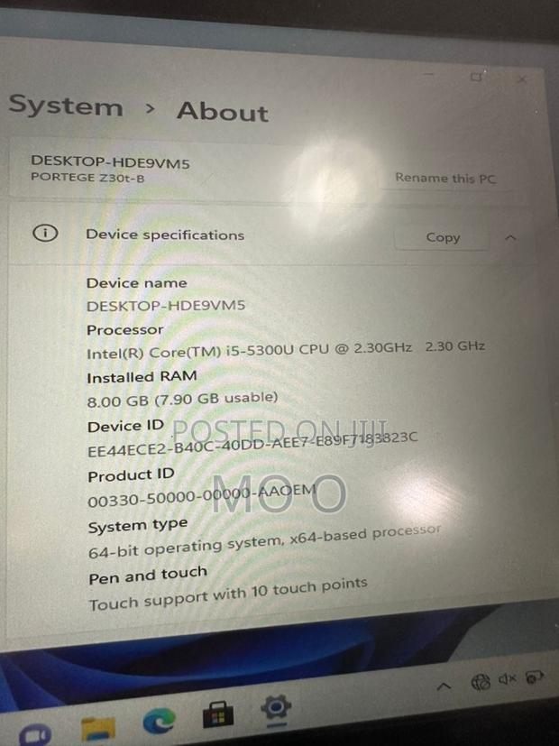 Laptop Toshiba Protege R930 8GB Intel Core i5 SSD 128GB · Photo 4
