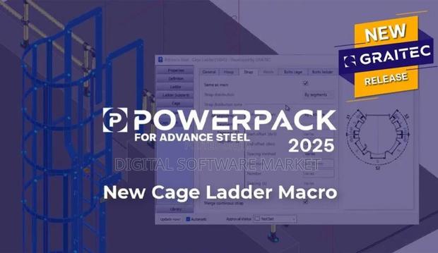 Graitec Advance Powerpack 2026 for Autodesk Advance Steel · Photo 1