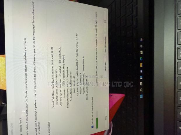 Laptop Microsoft Surface Laptop 5 16GB Intel Core I7 SSD 512GB · Photo 5