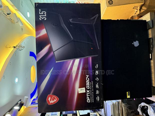 Msi 32 Inches Curved Edgeless Gaming Monitor 165hz Brand New · Photo 1