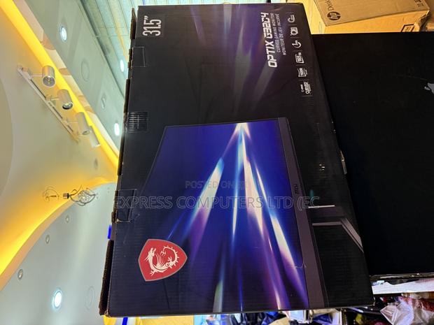 Msi 32 Inches Curved Edgeless Gaming Monitor 165hz Brand New · Photo 4