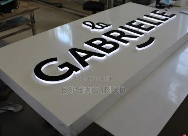 3d Signage/Signboard/ Name Placement · Photo 1