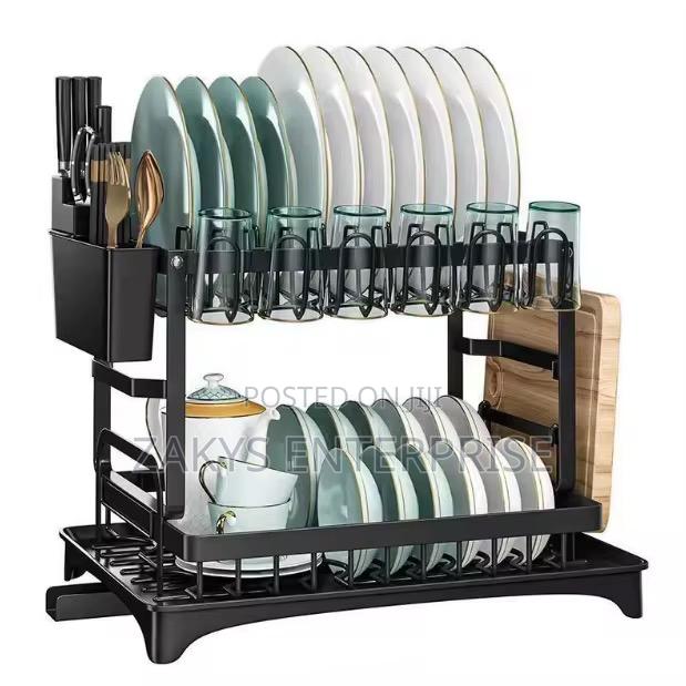 Metallic Non Stick Dish Rack · Photo 1