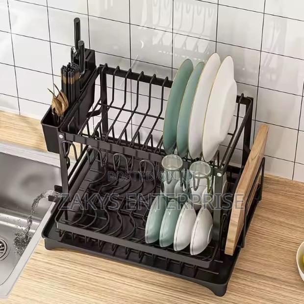 Metallic Non Stick Dish Rack · Photo 3