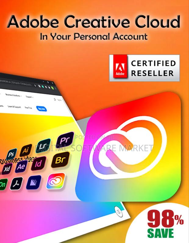 Adobe Creative Cloud Individual All Apps – 1 Year Redeem Code · Photo 1