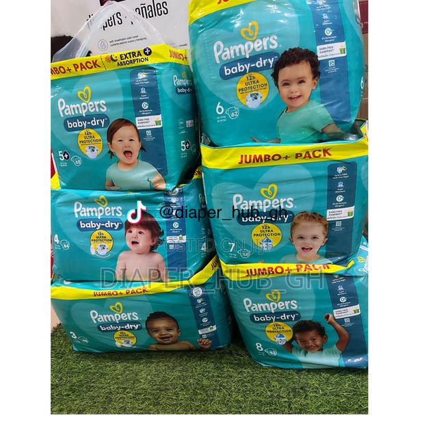Pampers Baby Dry Diapers Sizes 3-8 · Photo 1