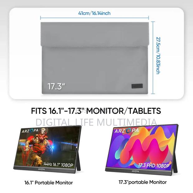 Pu‐Leather Portable Monitor Sleeve Arzopa · Photo 2