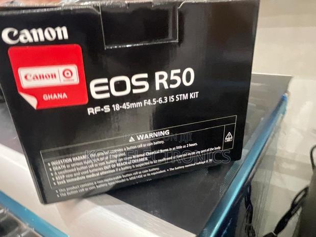 Canon Eos R50 a Sleek and Adaptive Digital Camera · Photo 1