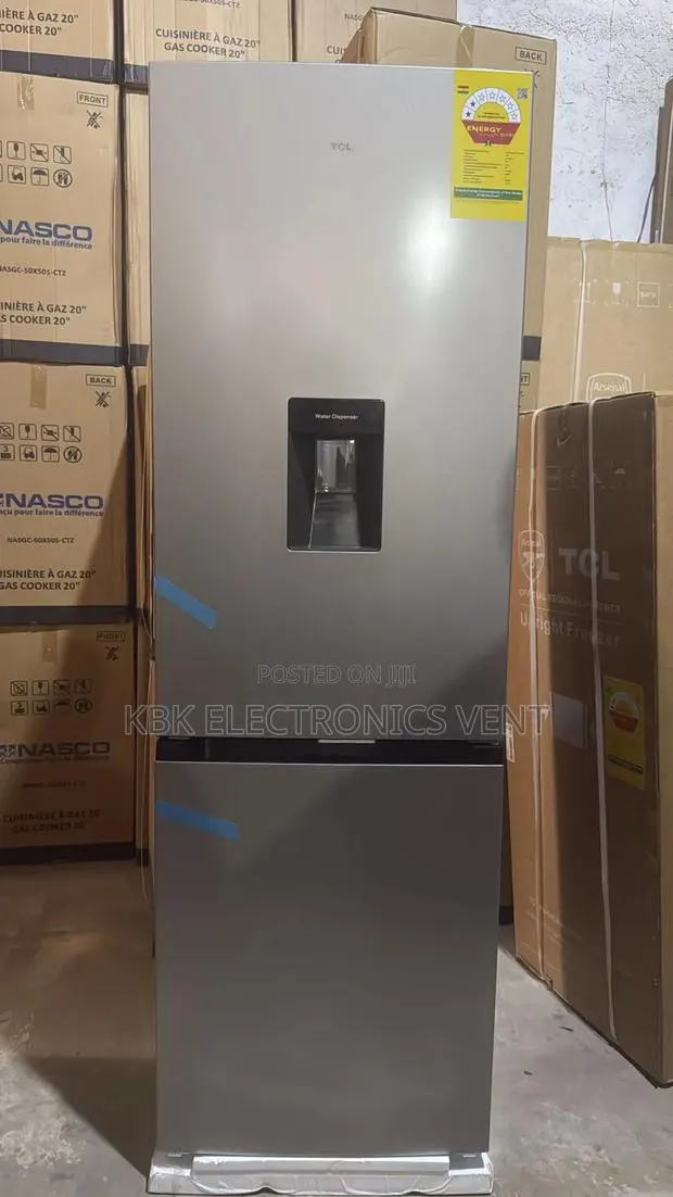 TCL 310liter Double Door Fridge Water Dispenser · Photo 1