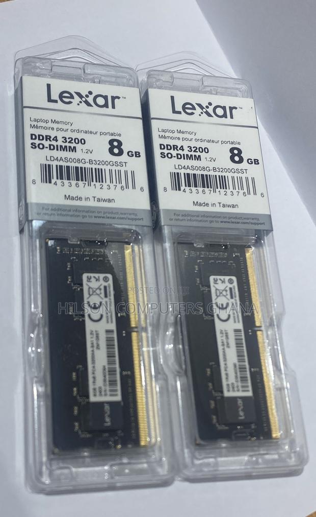 Lexar 8gb Ram Ddr4-3200 Sodimm Laptop Memory · Photo 2
