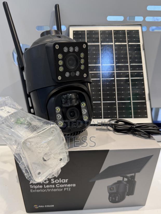 Solar 4g Sim Camera Dual Lens 6mp Full Color 2 Way Audio · Photo 2