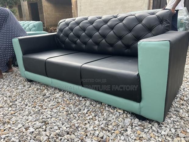 Quality 3in1 Leather Sofa Chair ( Delivery Before Payment) · Photo 1