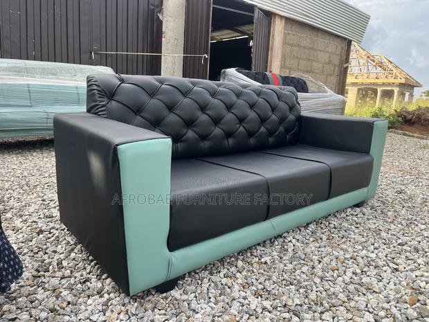 Quality 3in1 Leather Sofa Chair ( Delivery Before Payment) · Photo 2
