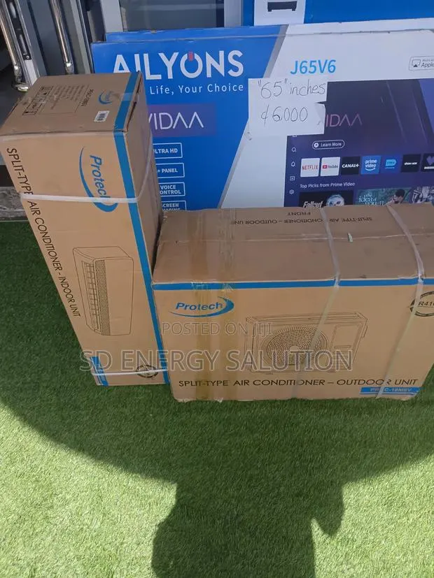 Protech 2.0HP Non - Inverter Spilt AC Cooling,100% Copper Coil · Photo 1