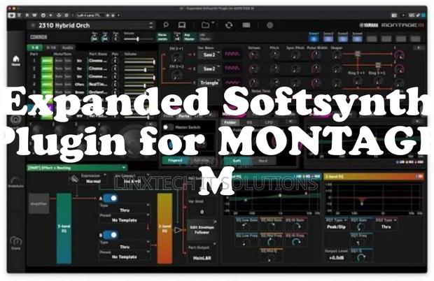 Expanded Softsynth Plugin For Montage M V3 Mac · Photo 1