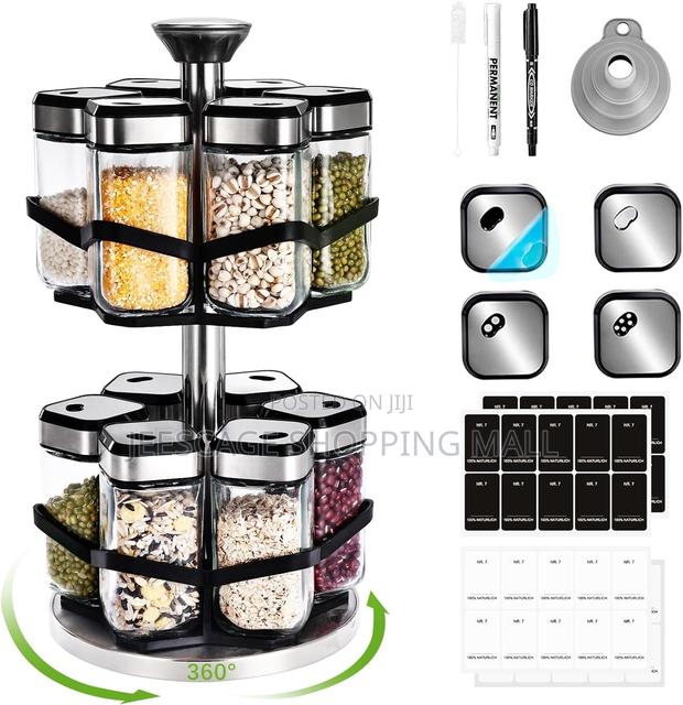 360•Revolving Spice Rack Set 100ml · Photo 3