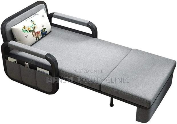 Heavy Duty Sofa Bed Double Bed Made With Metal Wood Have Storage · Photo 5