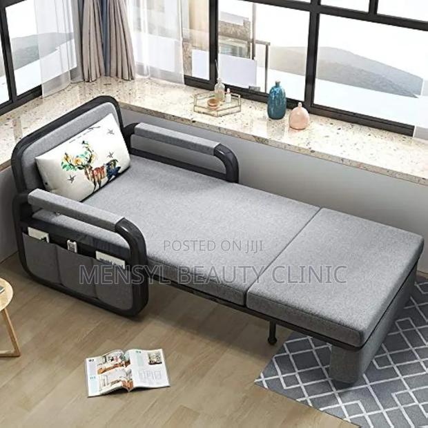 Heavy Duty Sofa Bed Double Bed Made With Metal Wood Have Storage · Photo 6