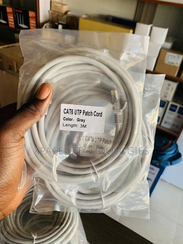 Original 3meters Cat6 Rj45 Ethernet Patch Cable · Photo 1