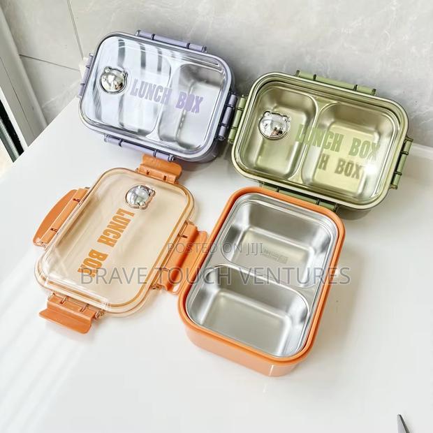 Stainless Steel Microwave Safe Lunch Box · Photo 1