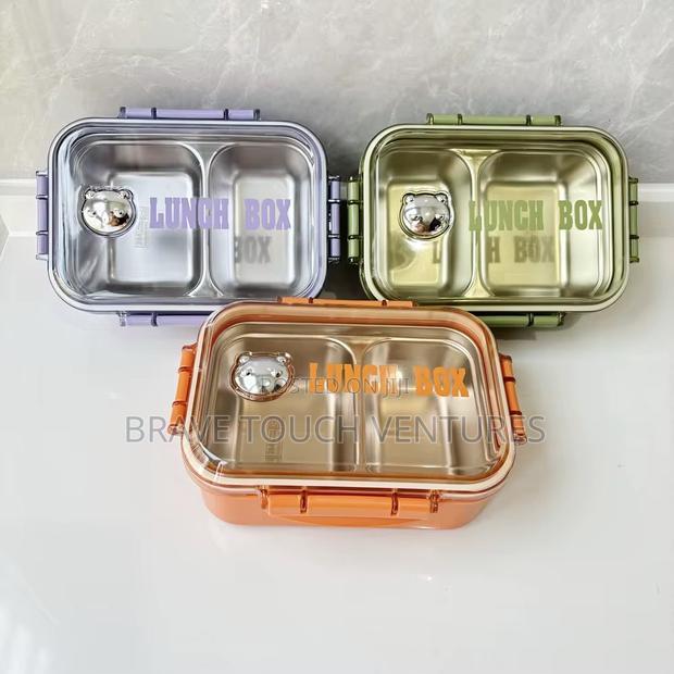Stainless Steel Microwave Safe Lunch Box · Photo 2