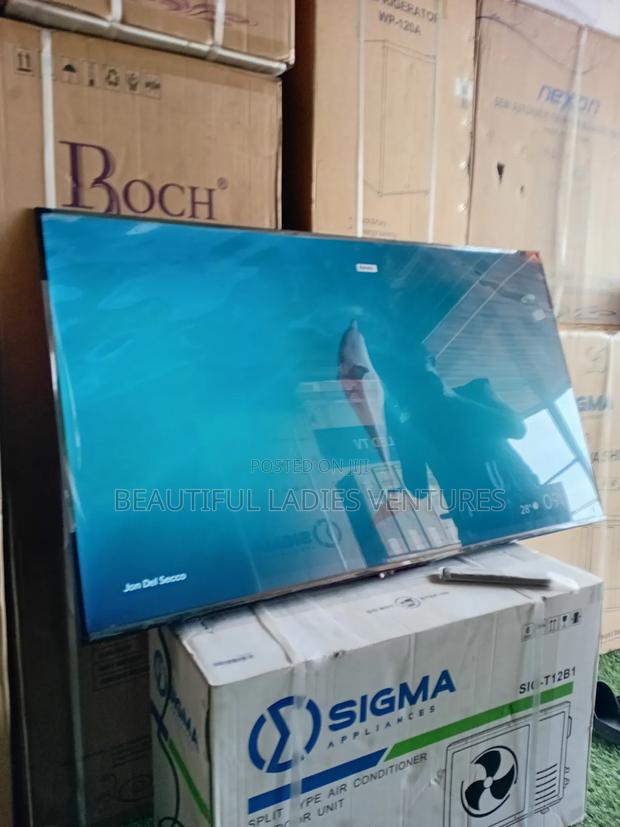 Elegant 65-Inch Smart Ledinternet Apps, Visual Display for Family Tv · Photo 1