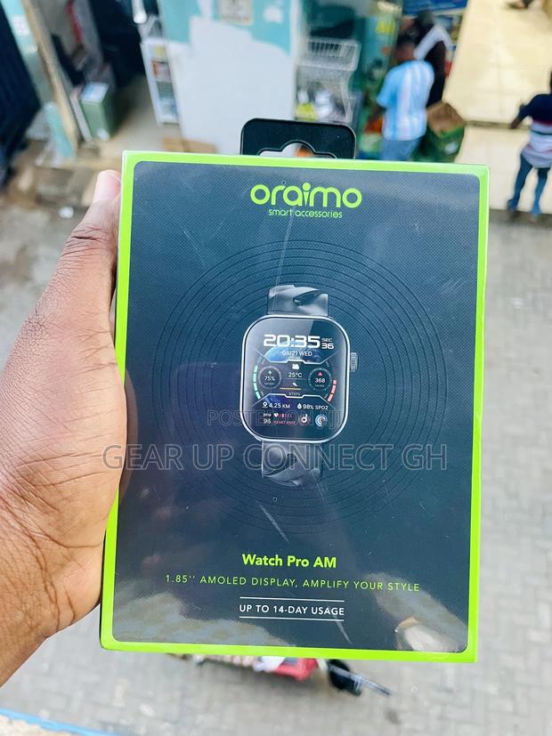 Oraimo Watch Pro Am 1.85 Amoled Ip68 Smart Watch · Photo 2