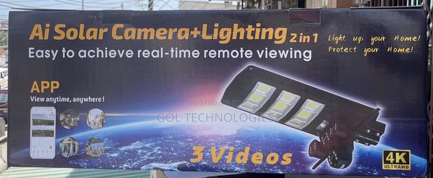 Solar Camera 4g 3 Lens Street Light 450w · Photo 1