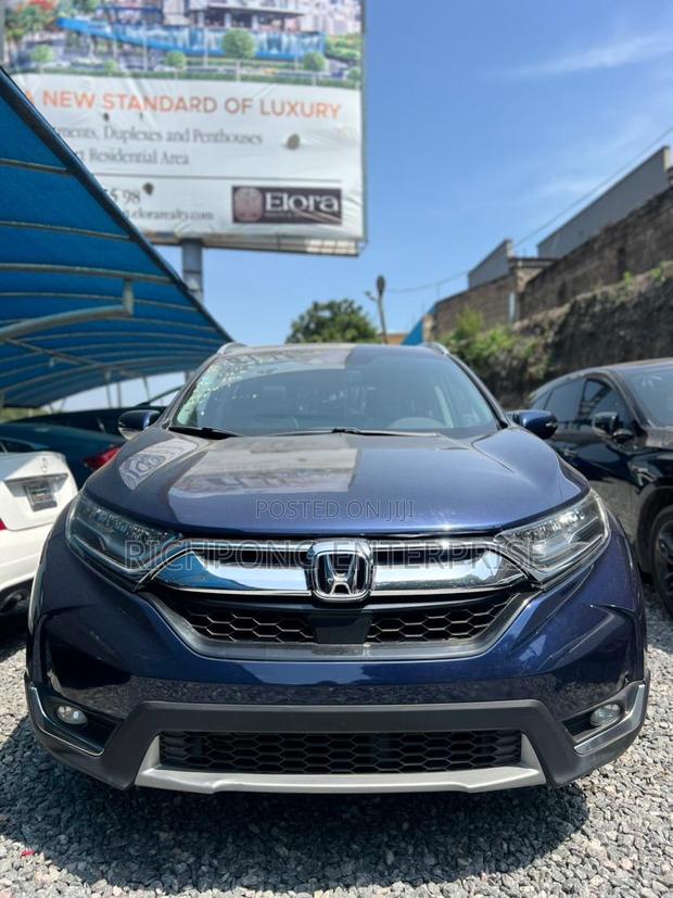 Honda CR-V Touring AWD 2018 Blue · Photo 2