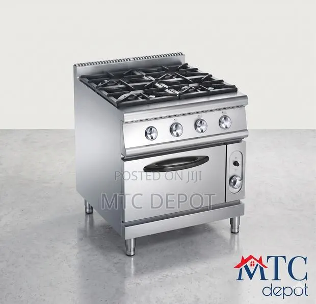 Gas Range With 4 Burner With Gas Oven · Photo 1