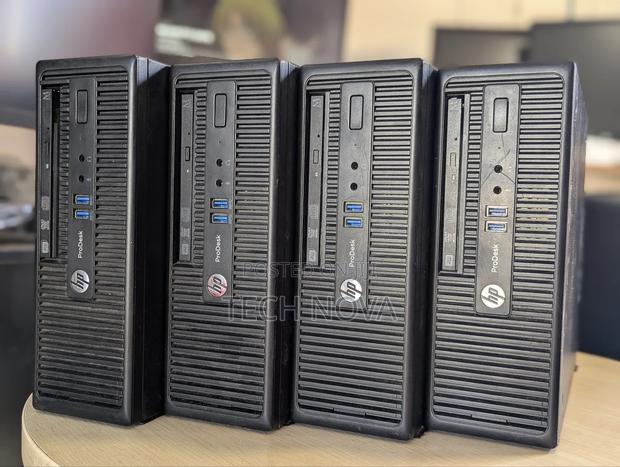 Desktop Computer HP ProDesk 400 G4 8GB Intel Core I5 SSD 256GB · Photo 1