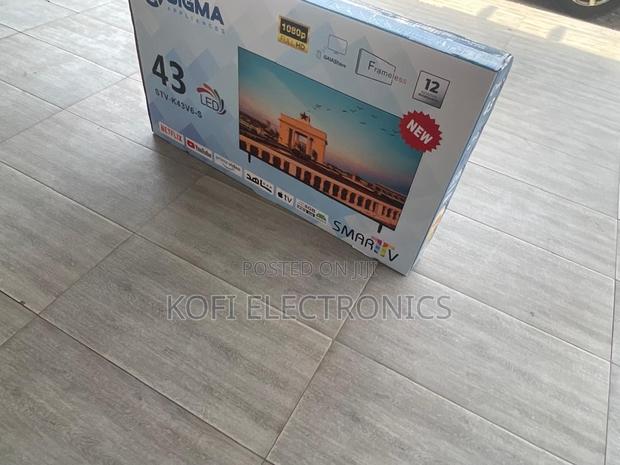 Sigma 43′′ Smart Led Tv Fhd, Built-in Satellite · Photo 1