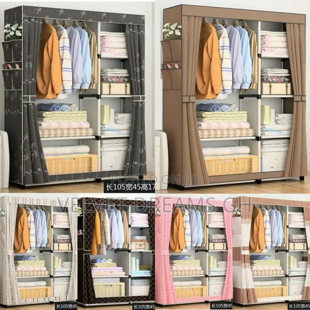 Foldable Wardrobe 3in1 Strong Spacious · Photo 1